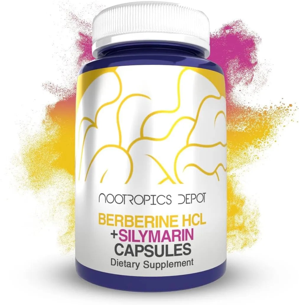 NOOTROPICS DEPOT - Nootropics Depot Berberine HCL + Silymarin 180 Capsulas - The Red Vitamin MX - Suplementos Alimenticios - {{ shop.shopifyCountryName }}