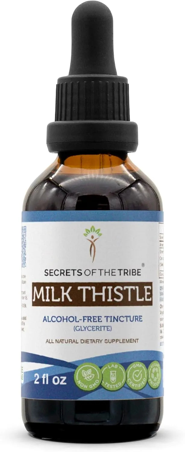 SECRETS OF THE TRIBE - Secrets of the Tribe Milk Thistle 2 Fl.Oz. - The Red Vitamin MX - Suplementos Alimenticios - {{ shop.shopifyCountryName }}