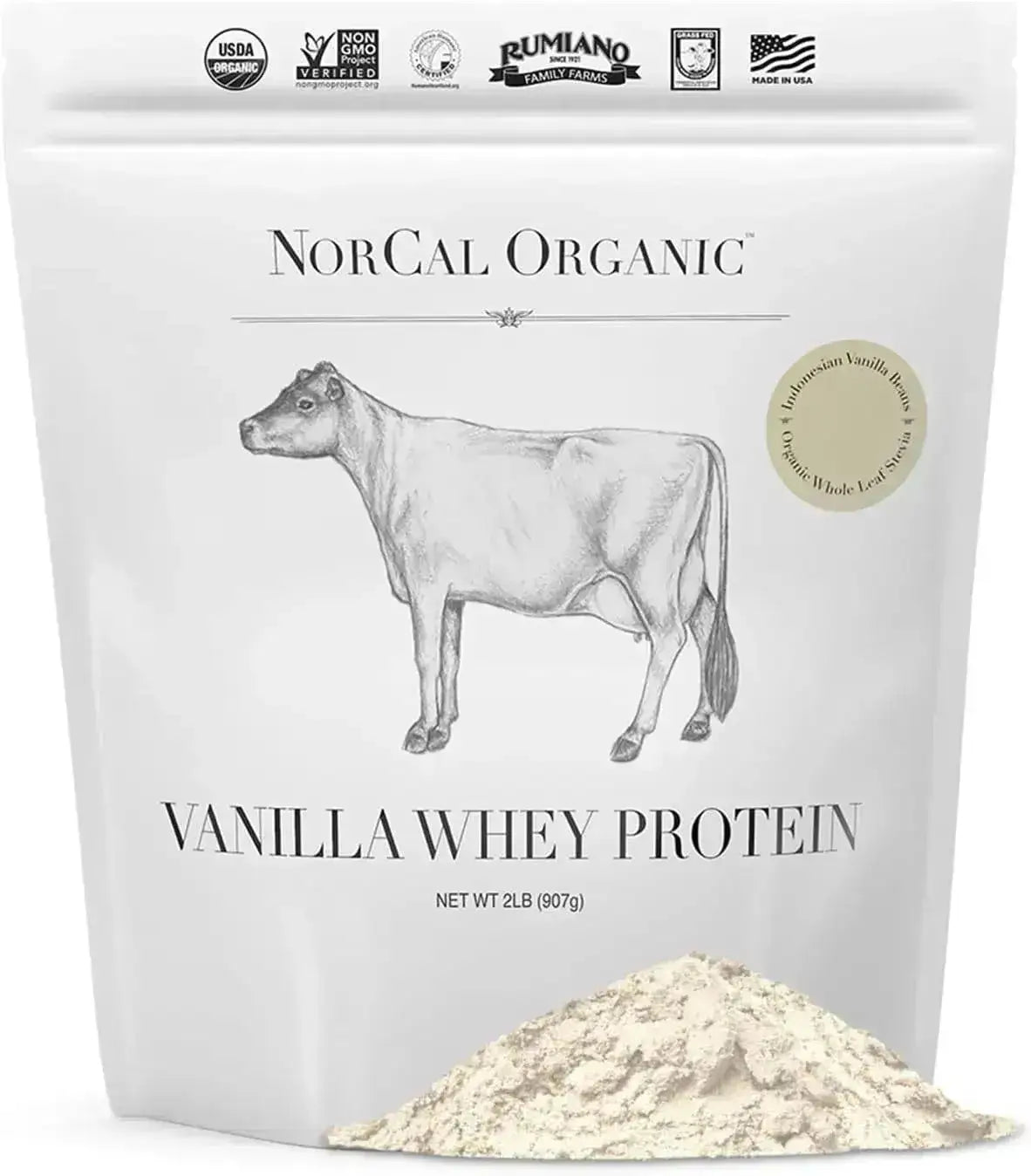 NORCAL ORGANIC - NorCal Organic Classic Whey Protein 100% Grass-Fed Vanilla 907Gr. - The Red Vitamin MX - Suplementos Alimenticios - {{ shop.shopifyCountryName }}
