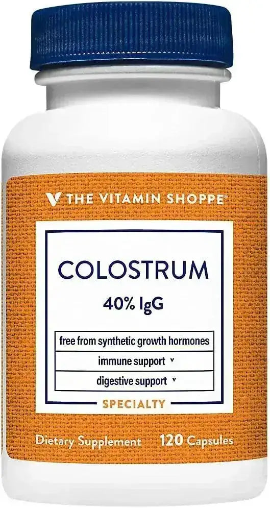 THE VITAMIN SHOPPE - The Vitamin Shoppe Colostrum 40% IGG 120 Capsulas - The Red Vitamin MX - Suplementos Alimenticios - {{ shop.shopifyCountryName }}
