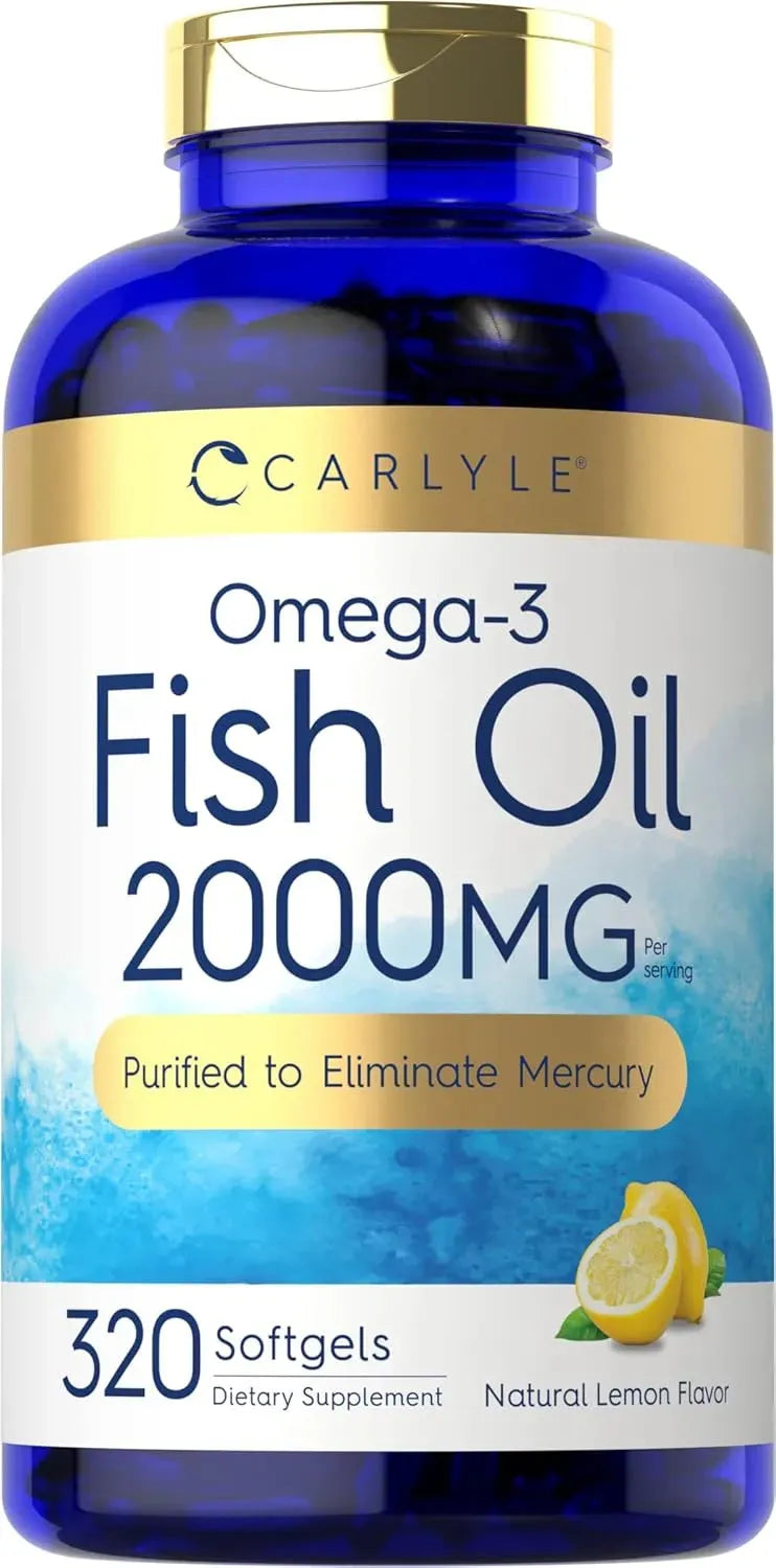 CARLYLE - Carlyle Fish Oil 2000Mg. 320 Capsulas Blandas - The Red Vitamin MX - Suplementos Alimenticios - {{ shop.shopifyCountryName }}