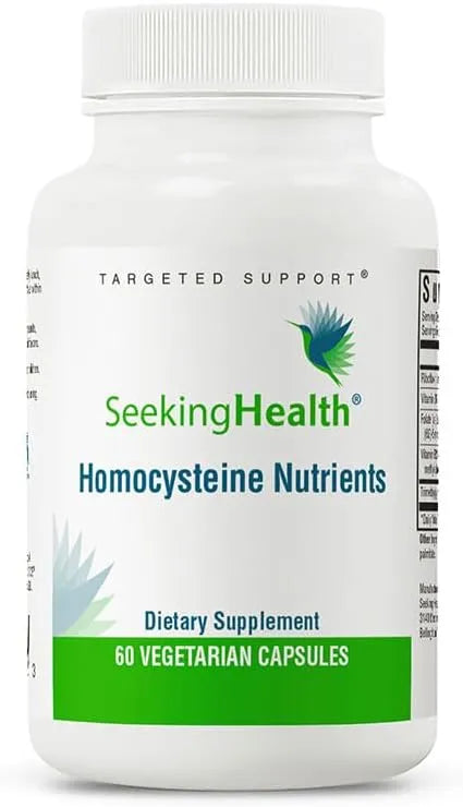 SEEKING HEALTH - Seeking Health Homocysteine Nutrients 60 Capsulas - The Red Vitamin MX - Suplementos Alimenticios - {{ shop.shopifyCountryName }}