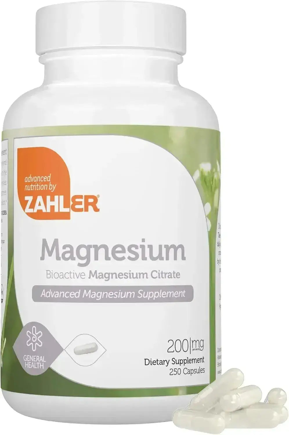 ZAHLER - Zahler Magnesium 200Mg. 250 Capsulas - The Red Vitamin MX - Suplementos Alimenticios - {{ shop.shopifyCountryName }}
