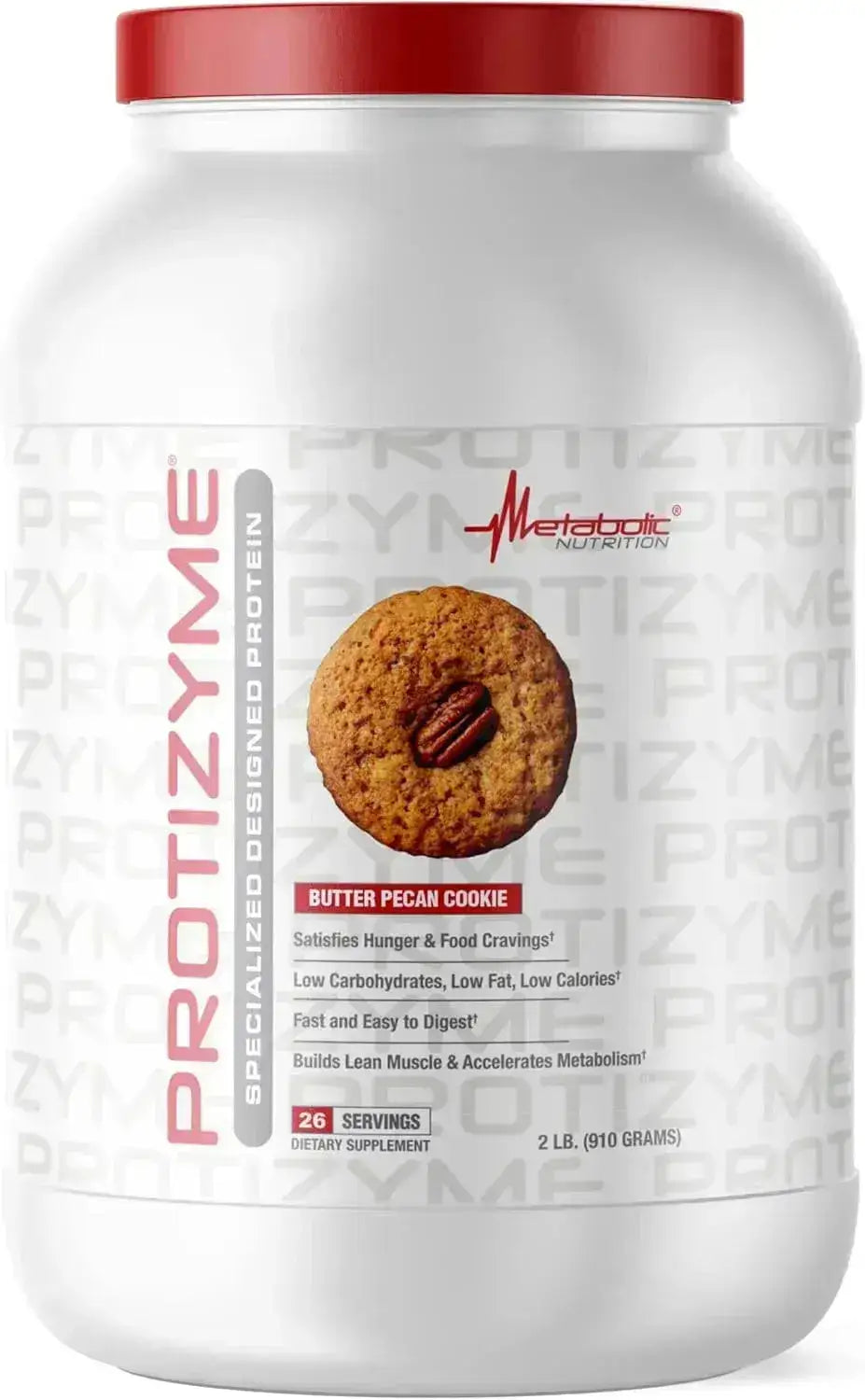 METABOLIC NUTRITION - Metabolic Nutrition Protizyme Whey Protein Powder Butter Pecan Cookie 910Gr. - The Red Vitamin MX - Suplementos Alimenticios - {{ shop.shopifyCountryName }}