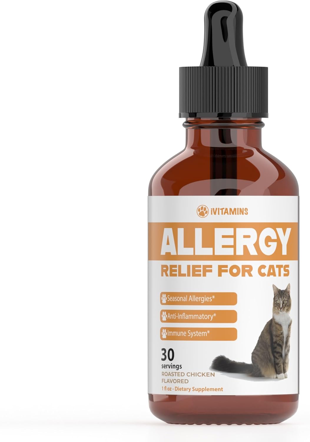 iVitamins Allergy Relief for Cats 1 Fl.Oz.