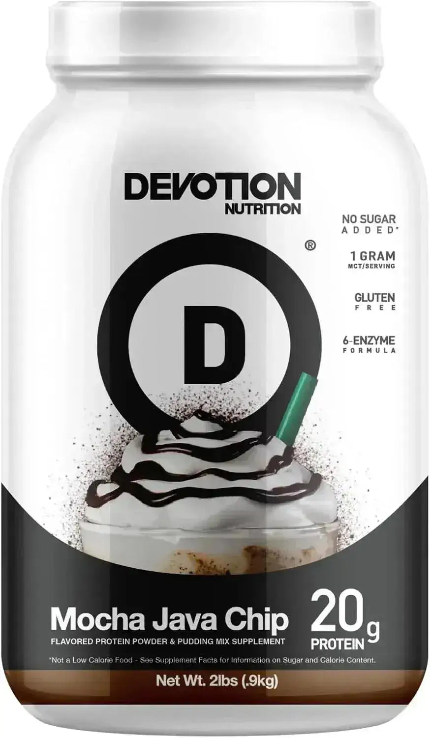 DEVOTION NUTRITION - Devotion Nutrition Protein Powder Mocha Java Chip 2 Lbs. - The Red Vitamin MX - Suplementos Alimenticios - {{ shop.shopifyCountryName }}
