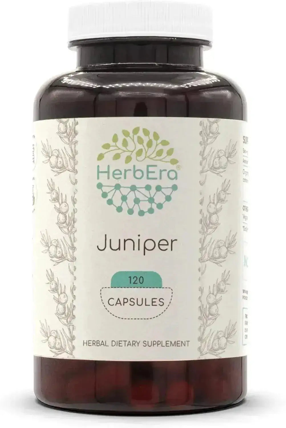 HERBERA - HerbEra Juniper 500Mg. 120 Capsulas - The Red Vitamin MX - Suplementos Alimenticios - {{ shop.shopifyCountryName }}