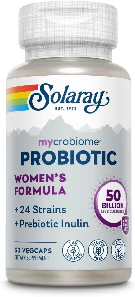 SOLARAY - SOLARAY Mycrobiome Probiotic Women’s Formula 30 Capsulas - The Red Vitamin MX - Suplementos Alimenticios - {{ shop.shopifyCountryName }}