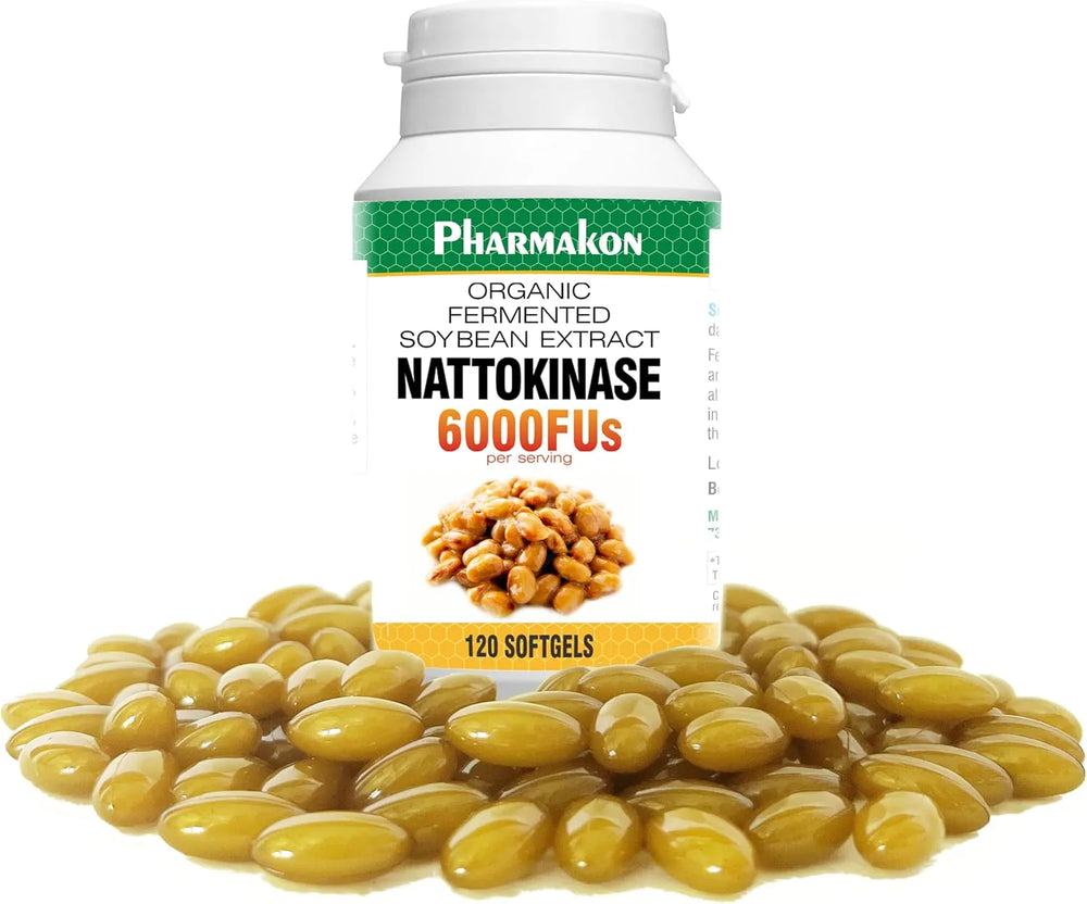 PHARMAKON - PHARMAKON Nattokinase 6000 FUs 120 Capsulas Blandas - The Red Vitamin MX - Suplementos Alimenticios - {{ shop.shopifyCountryName }}