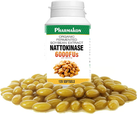 PHARMAKON - PHARMAKON Nattokinase 6000 FUs 120 Capsulas Blandas - The Red Vitamin MX - Suplementos Alimenticios - {{ shop.shopifyCountryName }}
