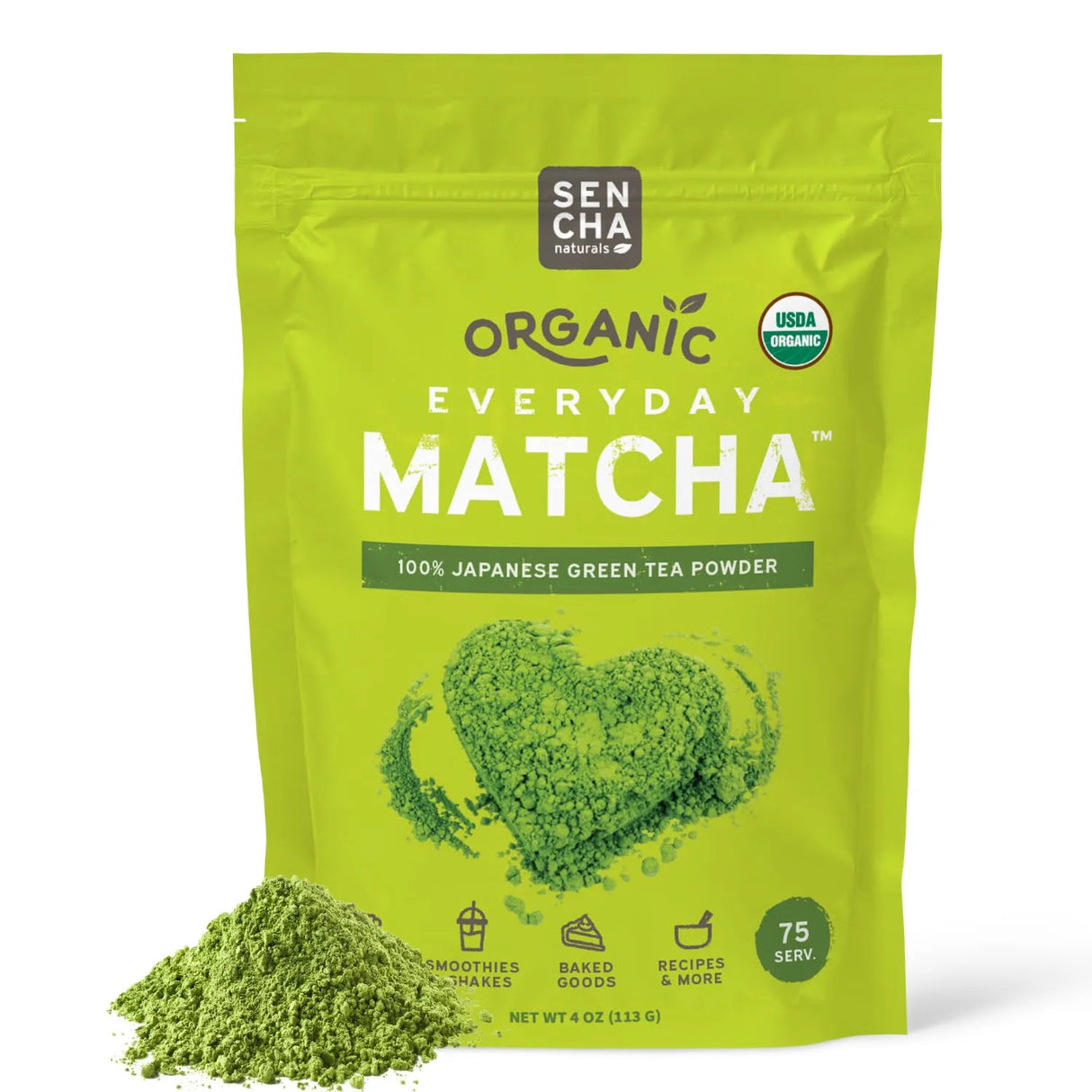 SEN CHA NATURALS - SEN CHA Naturals Organic Matcha Powder 113Gr. - The Red Vitamin MX - Suplementos Alimenticios - {{ shop.shopifyCountryName }}