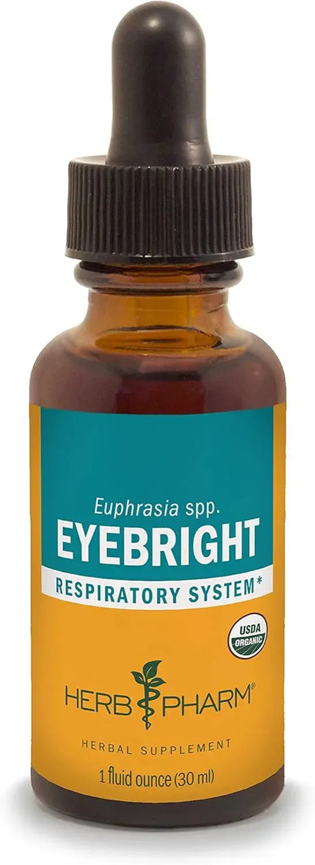 HERB PHARM - Herb Pharm Certified Organic Eyebright Liquid Extract 1 Fl.Oz. - The Red Vitamin MX - Suplementos Alimenticios - {{ shop.shopifyCountryName }}
