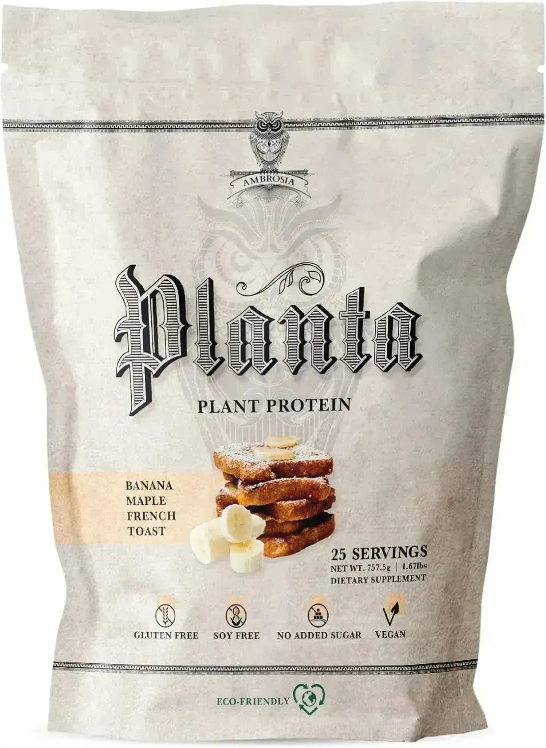 AMBROSIA - Ambrosia Planta Premium Organic Plant-Based Protein 25 Servicios Banana Maple 757Gr. - The Red Vitamin MX - Suplementos Alimenticios - {{ shop.shopifyCountryName }}