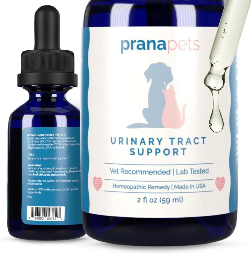 PRANAPETS - PranaPets Urinary Tract Support Liquid Supplement for Pets 2 Fl.Oz. - The Red Vitamin MX - Salud De Tracto Urinario Para Perros - {{ shop.shopifyCountryName }}