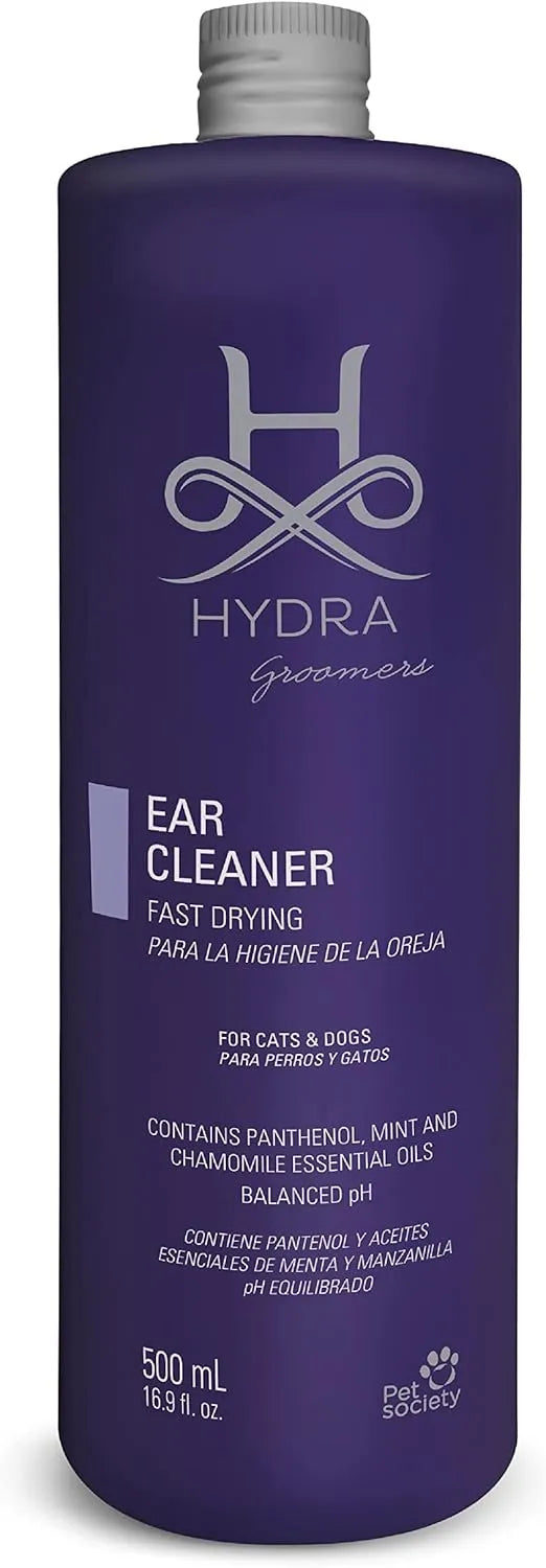 H HYDRA GROOMERS - Hydra Professional Ear Cleaner 500Ml. - The Red Vitamin MX - Cuidado Del Oído De Perros - {{ shop.shopifyCountryName }}