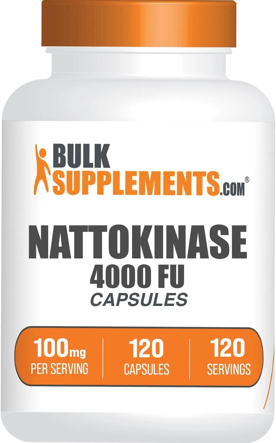 BULK SUPPLEMENTS - Bulk Supplements Nattokinase 4000 FU 120 Capsulas - The Red Vitamin MX - Suplementos Alimenticios - {{ shop.shopifyCountryName }}