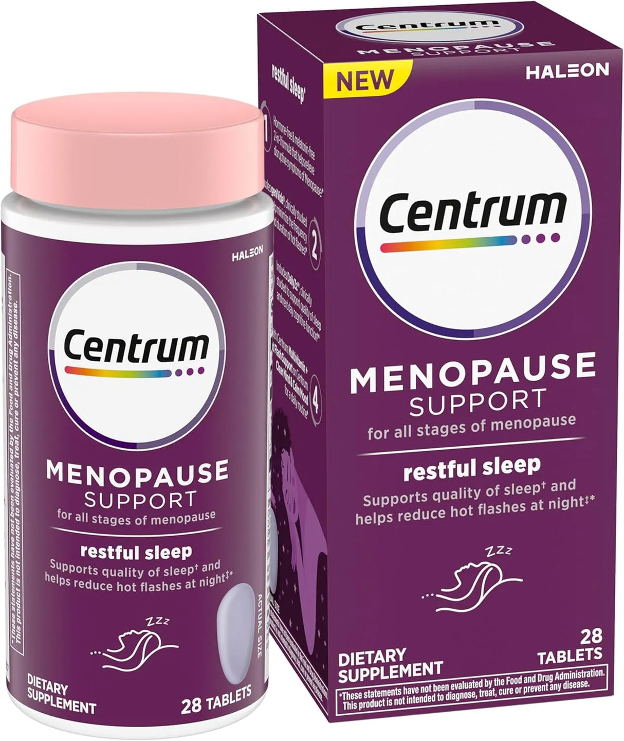 CENTRUM - Centrum Restful Sleep Menopause Support 28 Tabletas - The Red Vitamin MX - Suplementos Alimenticios - {{ shop.shopifyCountryName }}