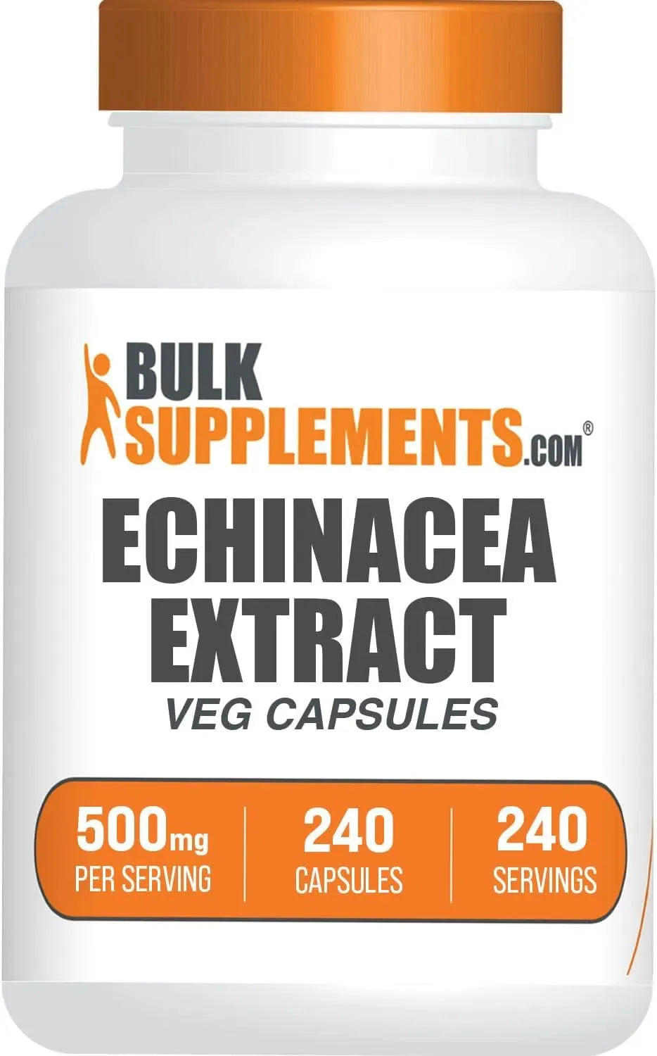 BULK SUPPLEMENTS - Bulk Supplements Echinacea Extract 500Mg. 240 Capsulas - The Red Vitamin MX - Suplementos Alimenticios - {{ shop.shopifyCountryName }}