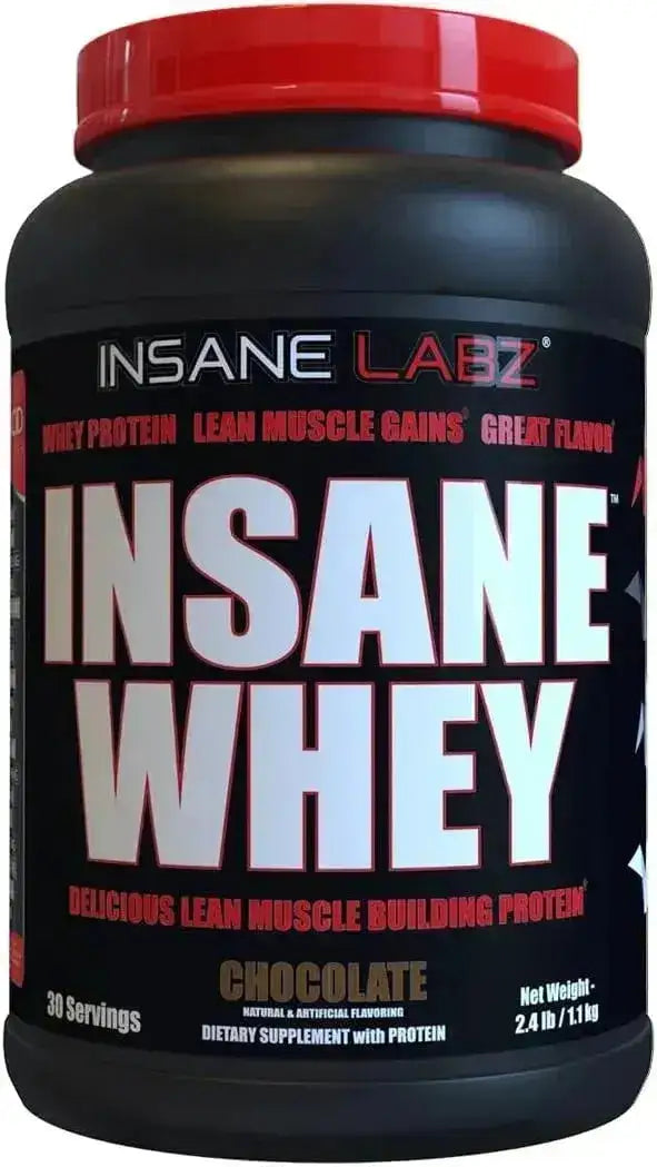 INSANE LABZ - Insane Labz Insane Whey 100% Muscle Building Whey Protein 30 Servicios Chocolate 1.1 Kg. - The Red Vitamin MX - Suplementos Alimenticios - {{ shop.shopifyCountryName }}