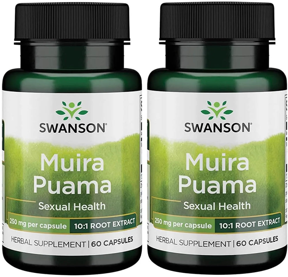 SWANSON - Swanson Muira Puama 250Mg. 60 Capsulas 2 Pack - The Red Vitamin MX - Suplementos Alimenticios - {{ shop.shopifyCountryName }}
