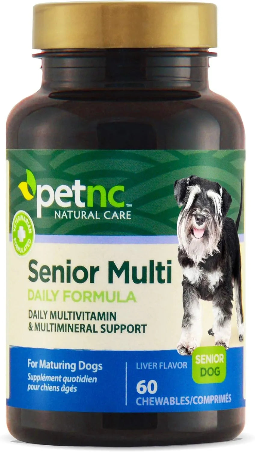 PETNC - PetNC Natural Care Senior Multi Chewables for Dogs 60 Masticables - The Red Vitamin MX - Multivitamínicos Para Perros - {{ shop.shopifyCountryName }}