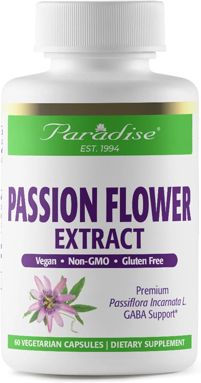 PARADISE HERBS - Paradise Herbs Passion Flower 60 Capsulas - The Red Vitamin MX - Suplementos Alimenticios - {{ shop.shopifyCountryName }}
