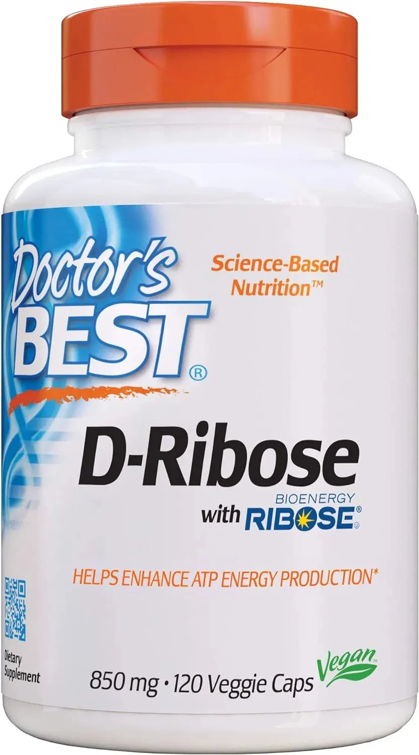 DOCTOR'S BEST - Doctor's Best D-Ribose with Bioenergy Ribose 120 Capsulas - The Red Vitamin MX - Suplementos Alimenticios - {{ shop.shopifyCountryName }}