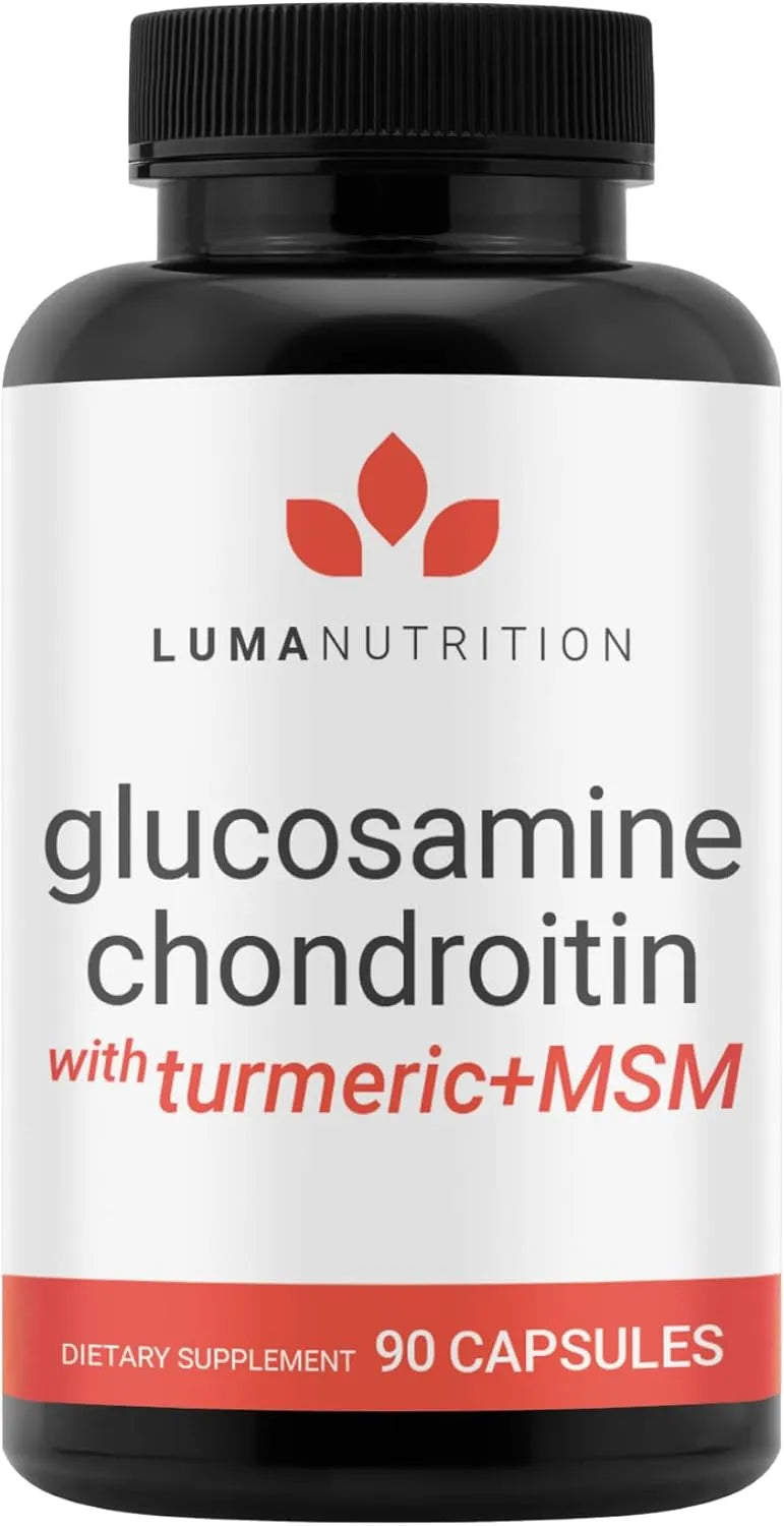 LUMA NUTRITION - Luma Nutrition Glucosamine Chondroitin MSM 90 Capsulas - The Red Vitamin MX - Suplementos Alimenticios - {{ shop.shopifyCountryName }}