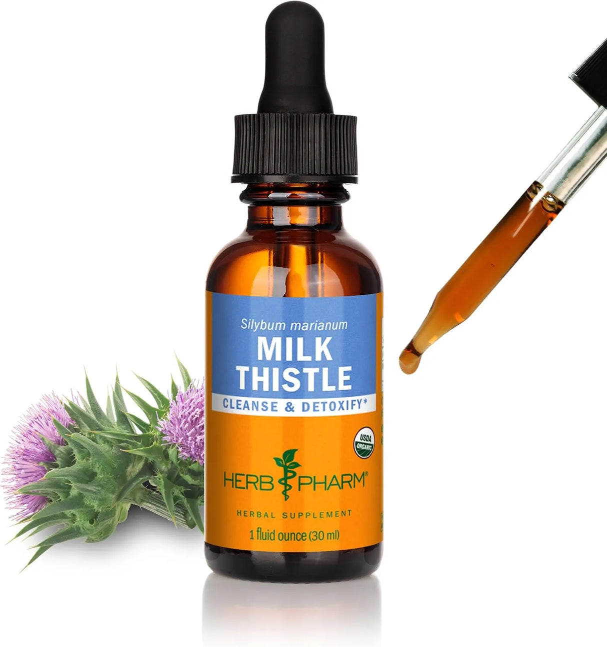 HERB PHARM - Herb Pharm Milk Thistle Seed Liquid Extract 1 Fl.Oz. - The Red Vitamin MX - Suplementos Alimenticios - {{ shop.shopifyCountryName }}