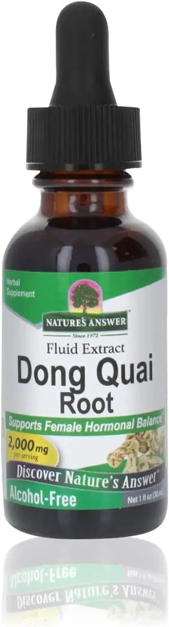 NATURE´S ANSWER - Nature's Answer Alcohol-Free Dong Quai Root 2000Mg. 1 Fl.Oz. - The Red Vitamin MX - Suplementos Alimenticios - {{ shop.shopifyCountryName }}