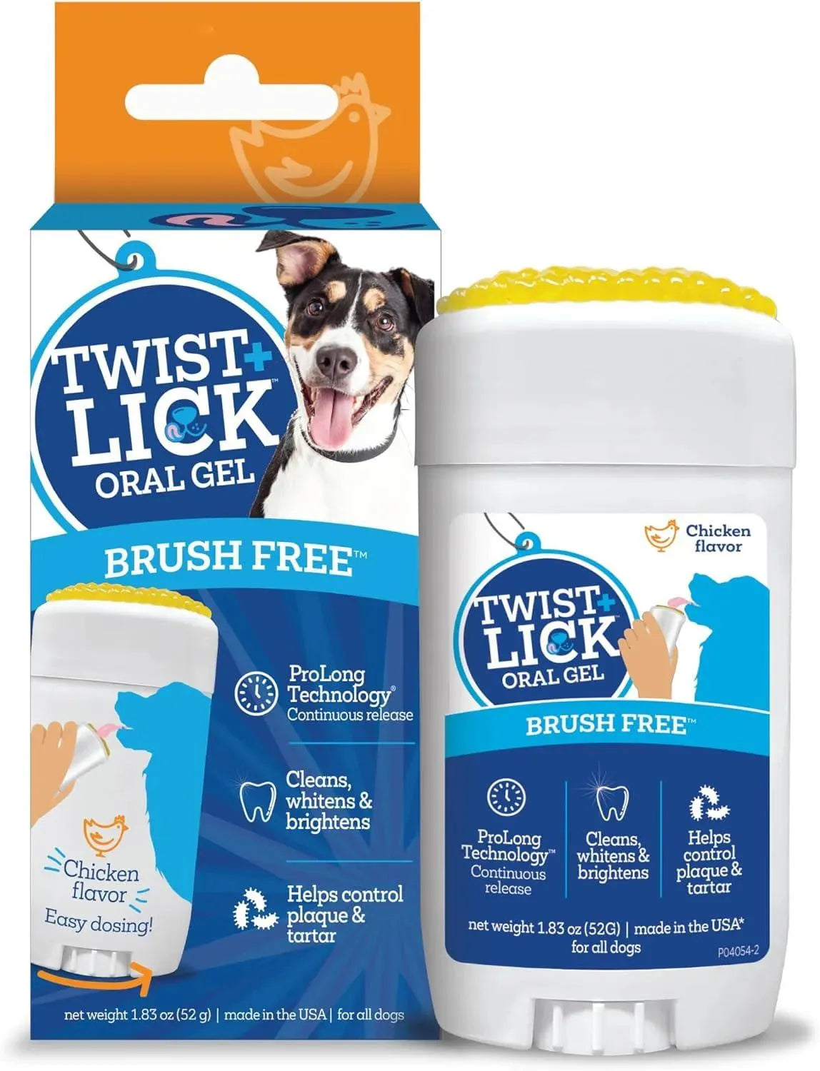 VETALITY - Vetality Twist + Lick Dental Treat for Dogs Chicken 1.83 Oz. - The Red Vitamin MX - Cuidado Dental Para Perros - {{ shop.shopifyCountryName }}