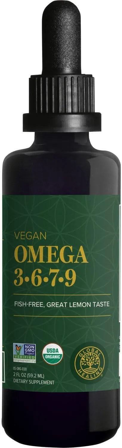 GLOBAL HEALING CENTER - Global Healing Organic Omega 3 6 9 and 7 2 Fl.Oz. - The Red Vitamin MX - Suplementos Alimenticios - {{ shop.shopifyCountryName }}
