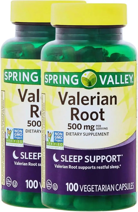 SPRING VALLEY - Spring Valley Valerian Root 500Mg. 100 Capsulas 2 Pack - The Red Vitamin MX - Suplementos Alimenticios - {{ shop.shopifyCountryName }}