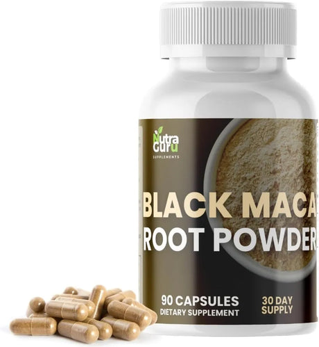 NUTRA GURU - Nutra Guru Black Maca Root 90 Capsulas - The Red Vitamin MX - Suplementos Alimenticios - {{ shop.shopifyCountryName }}