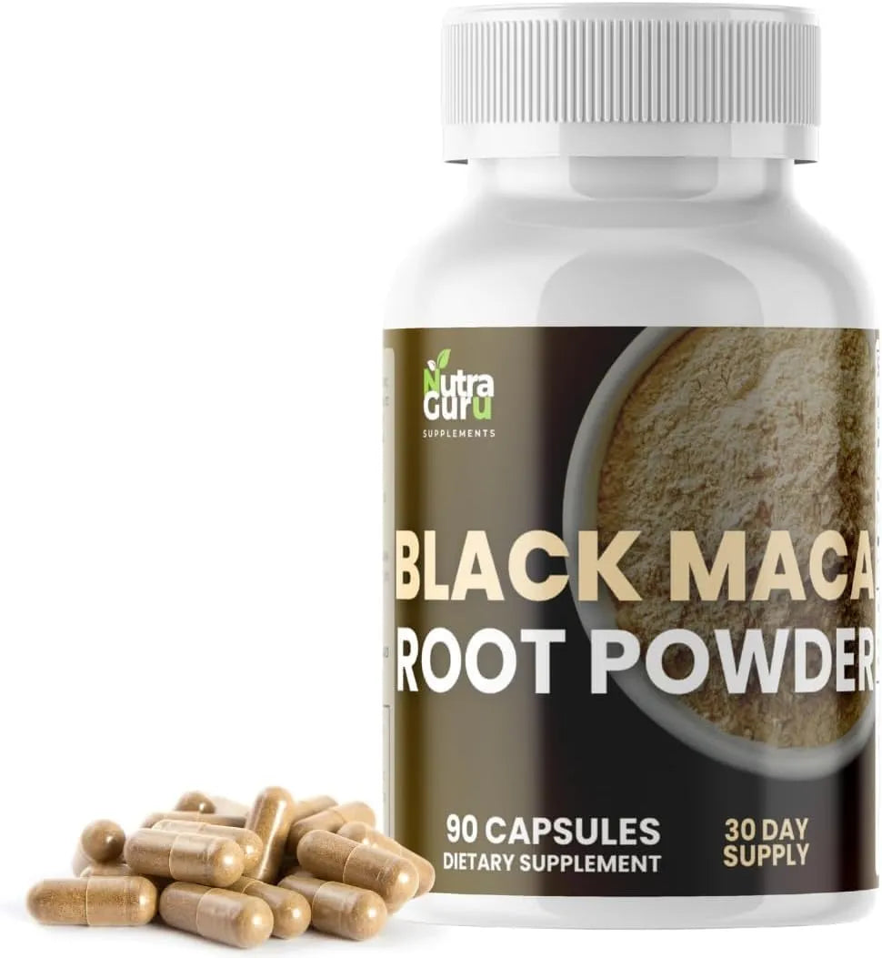 NUTRA GURU - Nutra Guru Black Maca Root 90 Capsulas - The Red Vitamin MX - Suplementos Alimenticios - {{ shop.shopifyCountryName }}