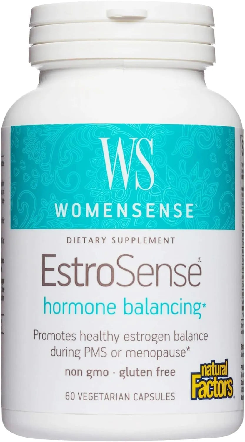 NATURAL FACTORS - Natural Factors WomenSense EstroSense 60 Capsulas - The Red Vitamin MX - Suplementos Alimenticios - {{ shop.shopifyCountryName }}