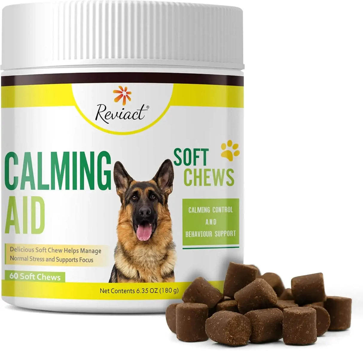 REVIACT - Reviact Calming Chews for Dogs 60 Masticables - The Red Vitamin MX - Relajantes Para Perros - {{ shop.shopifyCountryName }}