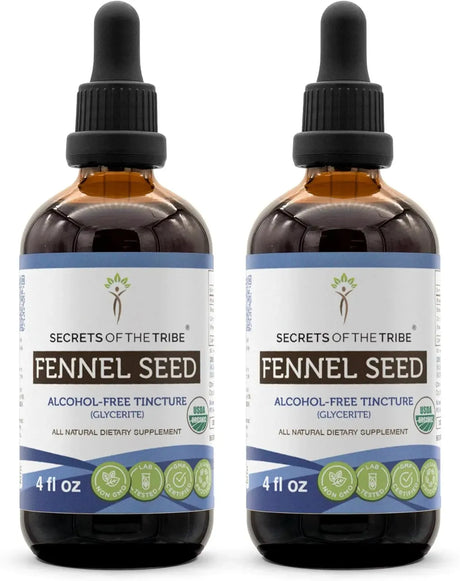SECRETS OF THE TRIBE - Secrets of the Tribe Fennel Seed Tincture Alcohol-Free Extract 4 Fl.Oz. 2 Pack - The Red Vitamin MX - Suplementos Alimenticios - {{ shop.shopifyCountryName }}