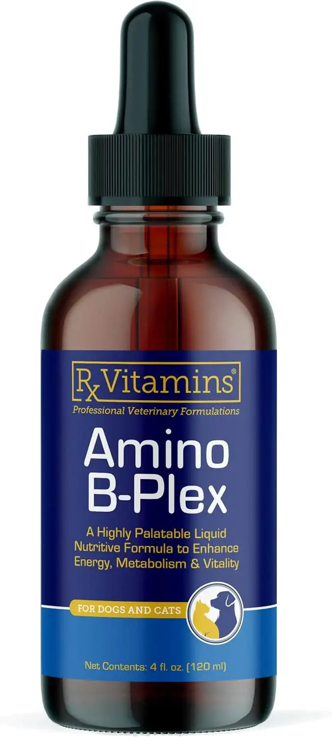 RX VITAMINS - Rx Vitamins Amino B Plex Cat & Dog Supplement 4 Fl.Oz. - The Red Vitamin MX - Medicamentos Sin Receta Para Perros - {{ shop.shopifyCountryName }}