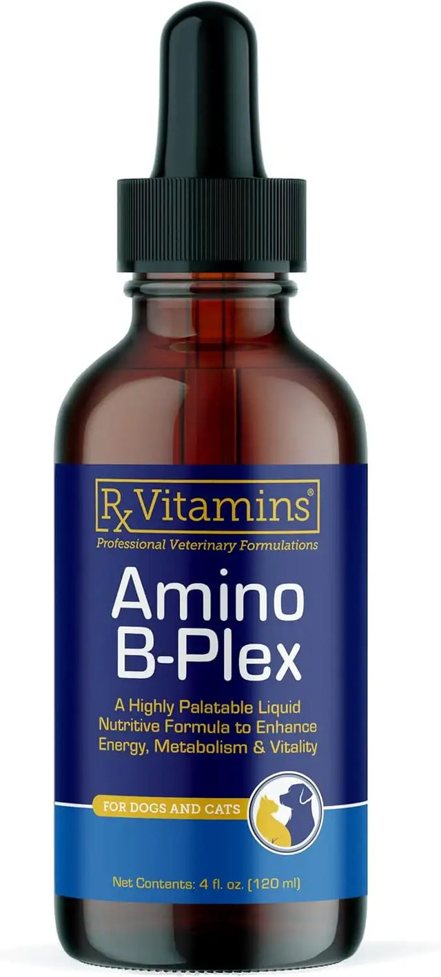 RX VITAMINS - Rx Vitamins Amino B Plex Cat & Dog Supplement 4 Fl.Oz. - The Red Vitamin MX - Medicamentos Sin Receta Para Perros - {{ shop.shopifyCountryName }}