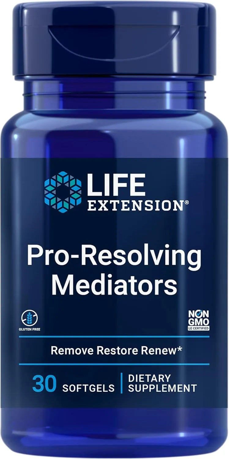LIFE EXTENSION - Life Extension Pro-Resolving Mediators 30 Capsulas Blandas - The Red Vitamin MX - Suplementos Alimenticios - {{ shop.shopifyCountryName }}