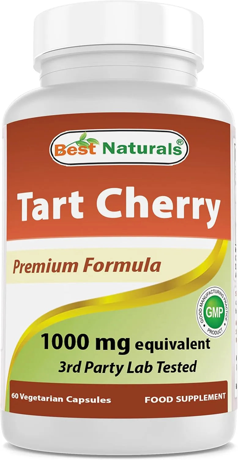 BEST NATURALS - Best Naturals Tart Cherry Extract 1000Mg. 60 Capsulas - The Red Vitamin MX - Suplementos Alimenticios - {{ shop.shopifyCountryName }}