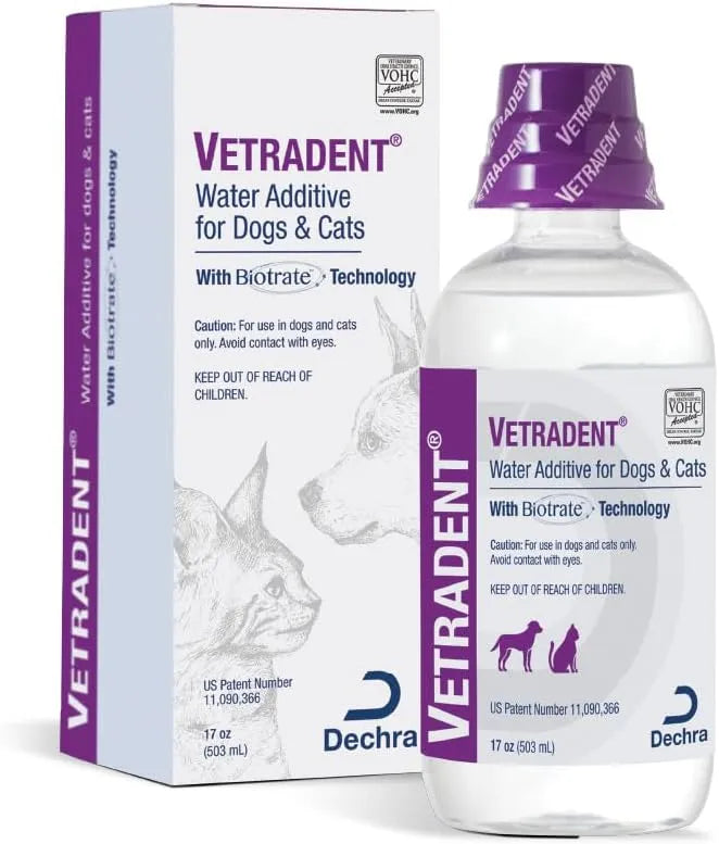 VETRADENT - Vetradent Water Additive for Dogs and Cats 503Ml. - The Red Vitamin MX - Cuidado Dental Para Perros - {{ shop.shopifyCountryName }}