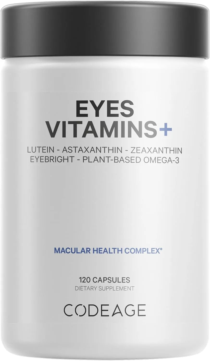 CODEAGE - Codeage Eyes Vitamins AREDS 2 Based Formula 120 Capsulas - The Red Vitamin MX - Suplementos Alimenticios - {{ shop.shopifyCountryName }}
