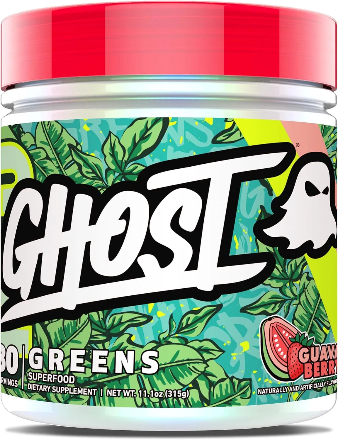 GHOST - GHOST Greens Powder 30 Servicios Guava Berry 315Gr. - The Red Vitamin MX - Suplementos Alimenticios - {{ shop.shopifyCountryName }}