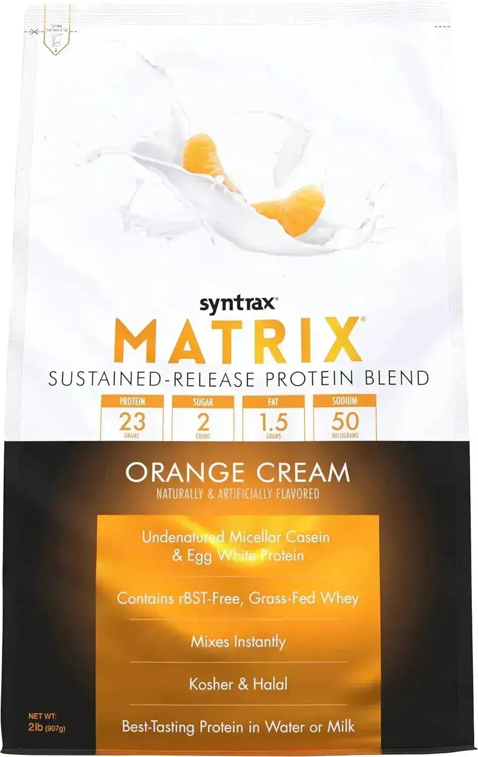 SYNTRAX NUTRITION - Syntrax Nutrition Matrix Protein Powder Orange Cream 907Gr. - The Red Vitamin MX - Suplementos Alimenticios - {{ shop.shopifyCountryName }}