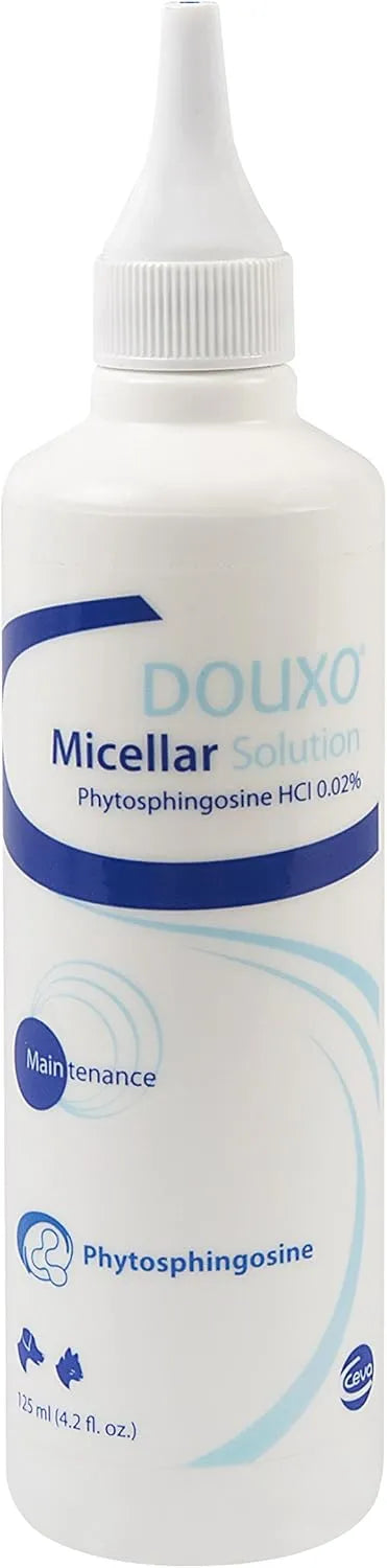 DOUXO - Douxo Micellar Ear Solution FOR CATS DOGS 125Ml. - The Red Vitamin MX - Cuidado Del Oído De Perros - {{ shop.shopifyCountryName }}