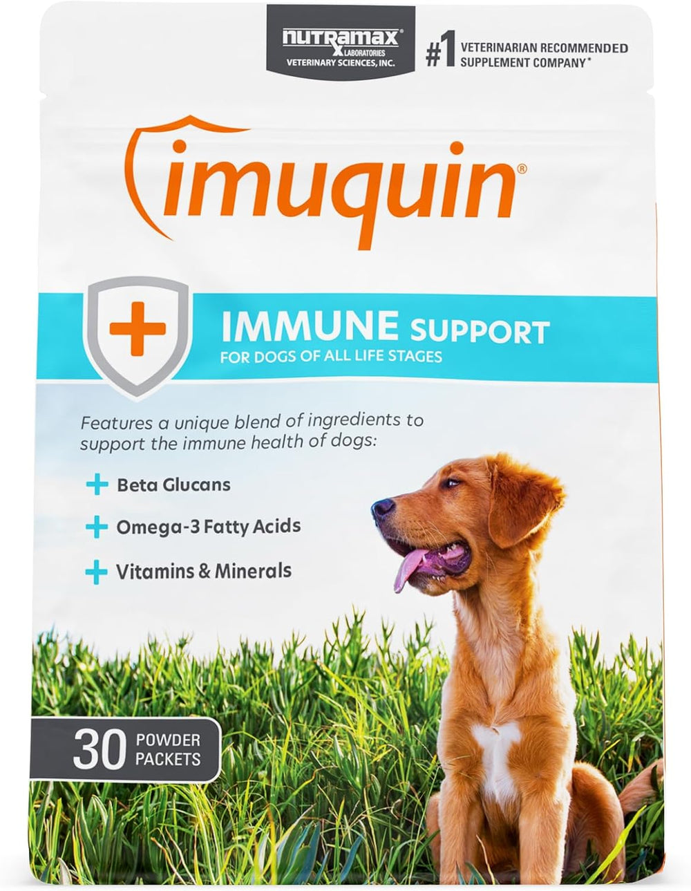 NUTRAMAX - Nutramax Laboratories Imuquin Immune Health Supplement Powder for Dogs 30 Paquetes - The Red Vitamin MX - Suplementos Herbales Para Perros - {{ shop.shopifyCountryName }}