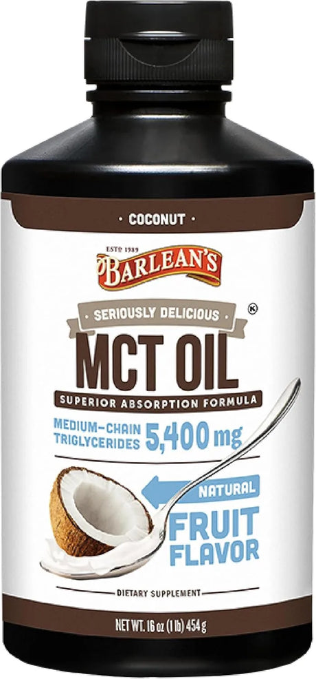 BARLEAN´S - Barlean's MCT Oil 5400Mg. 454Gr. - The Red Vitamin MX - Suplementos Alimenticios - {{ shop.shopifyCountryName }}