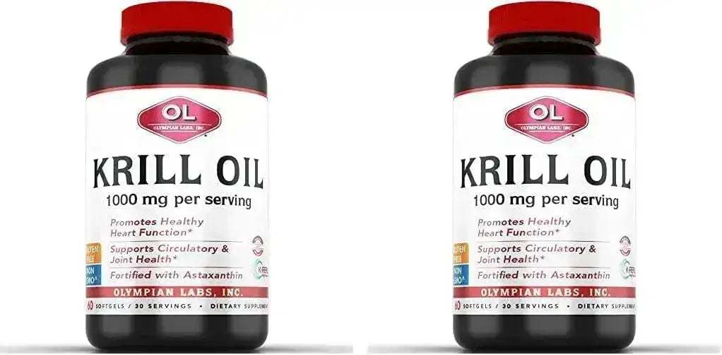 OLYMPIAN LABS - Olympian Labs Antarctic Krill Oil 1000Mg. 60 Capsulas Blandas 2 Pack - The Red Vitamin MX - Suplementos Alimenticios - {{ shop.shopifyCountryName }}